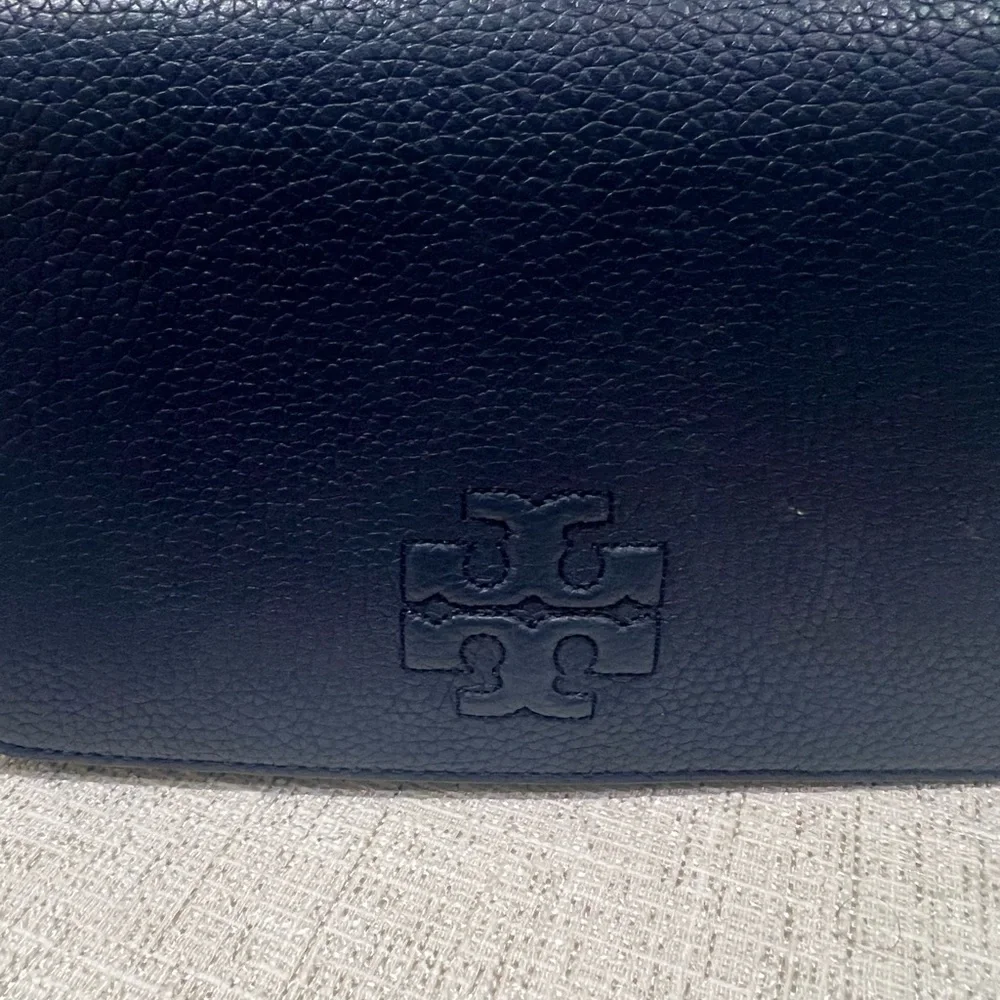 Tory Burch Navy Crossbody Bag with Tassel - Picture 2 of 3